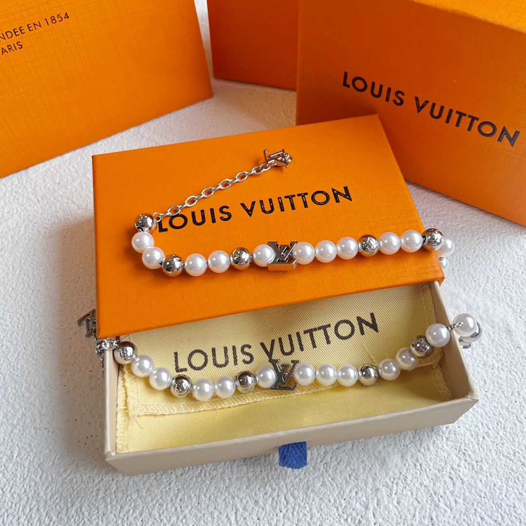 Louis Vuitton（ルイヴィトン）MONOGRAM PEARLS ブレスレット M0996A-BRAND OFF