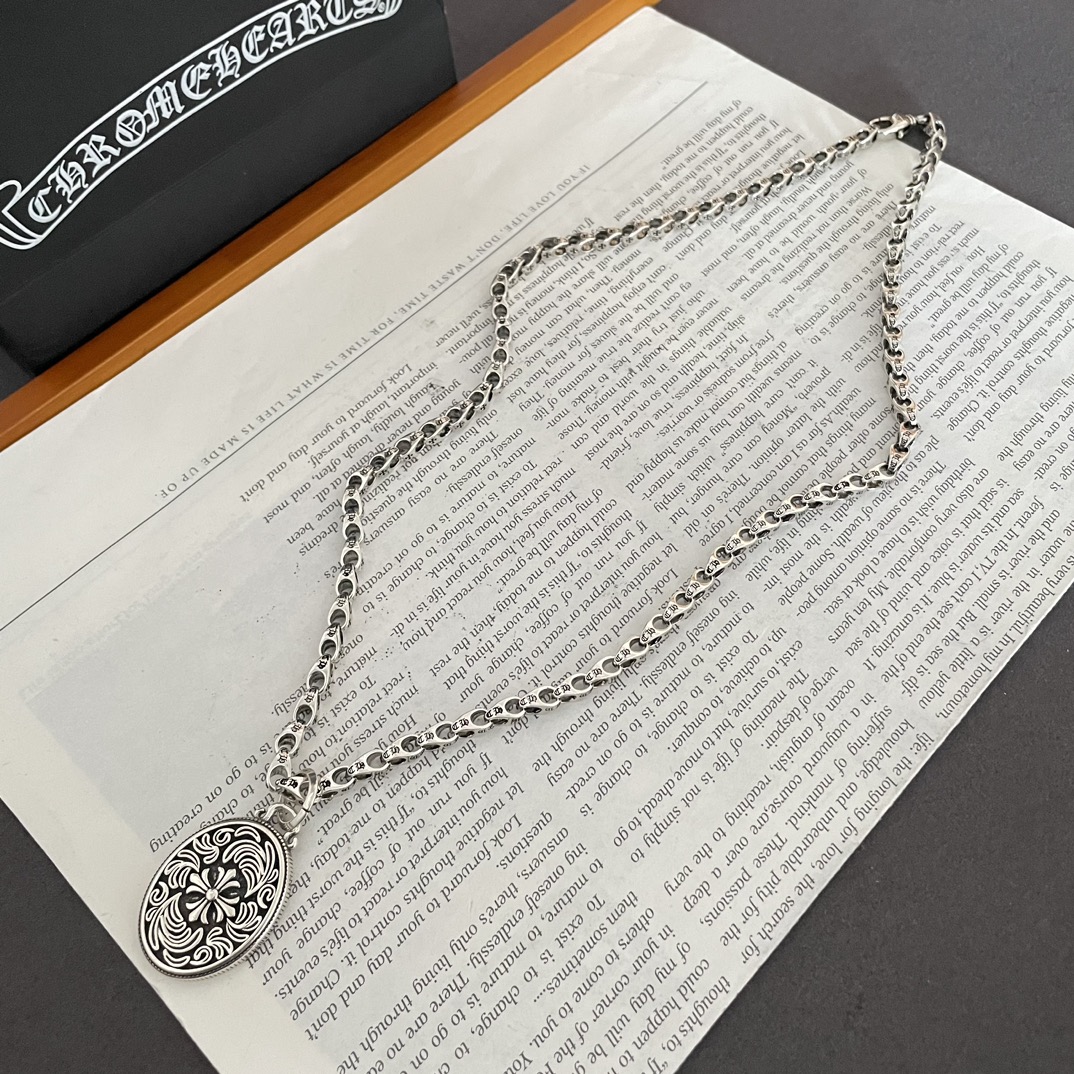 【CHROME HEARTS】ネックレス、新しいネックレス万能シンプルファッションオーナメント-BRAND OFF