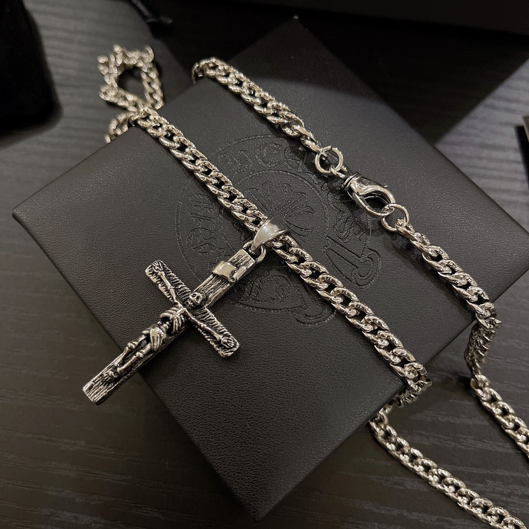 【Chrome Hearts】ネックレス、新しいネックレス万能シンプルファッションオーナメント-BRAND OFF