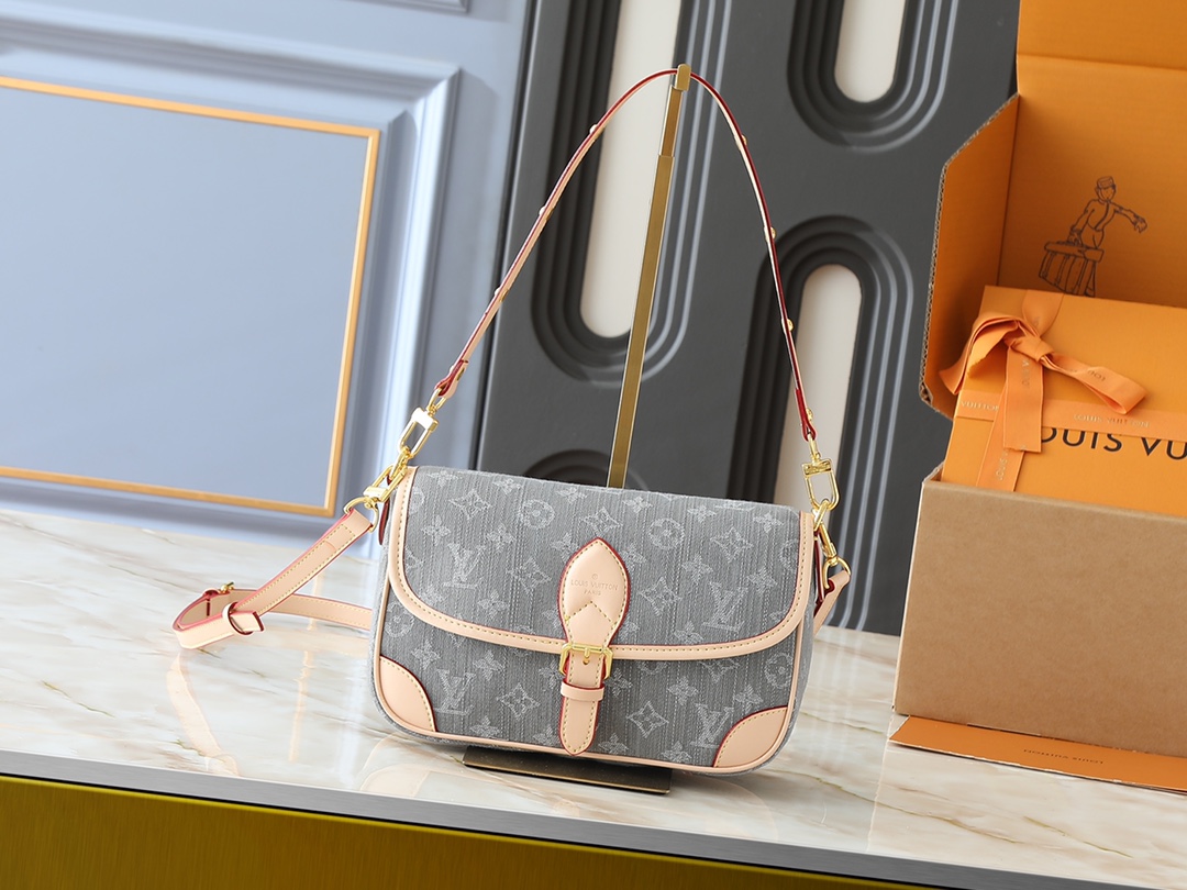 LOUIS VUITTON ルイヴィトン Diane デニムバッグ M13070-BRAND OFF