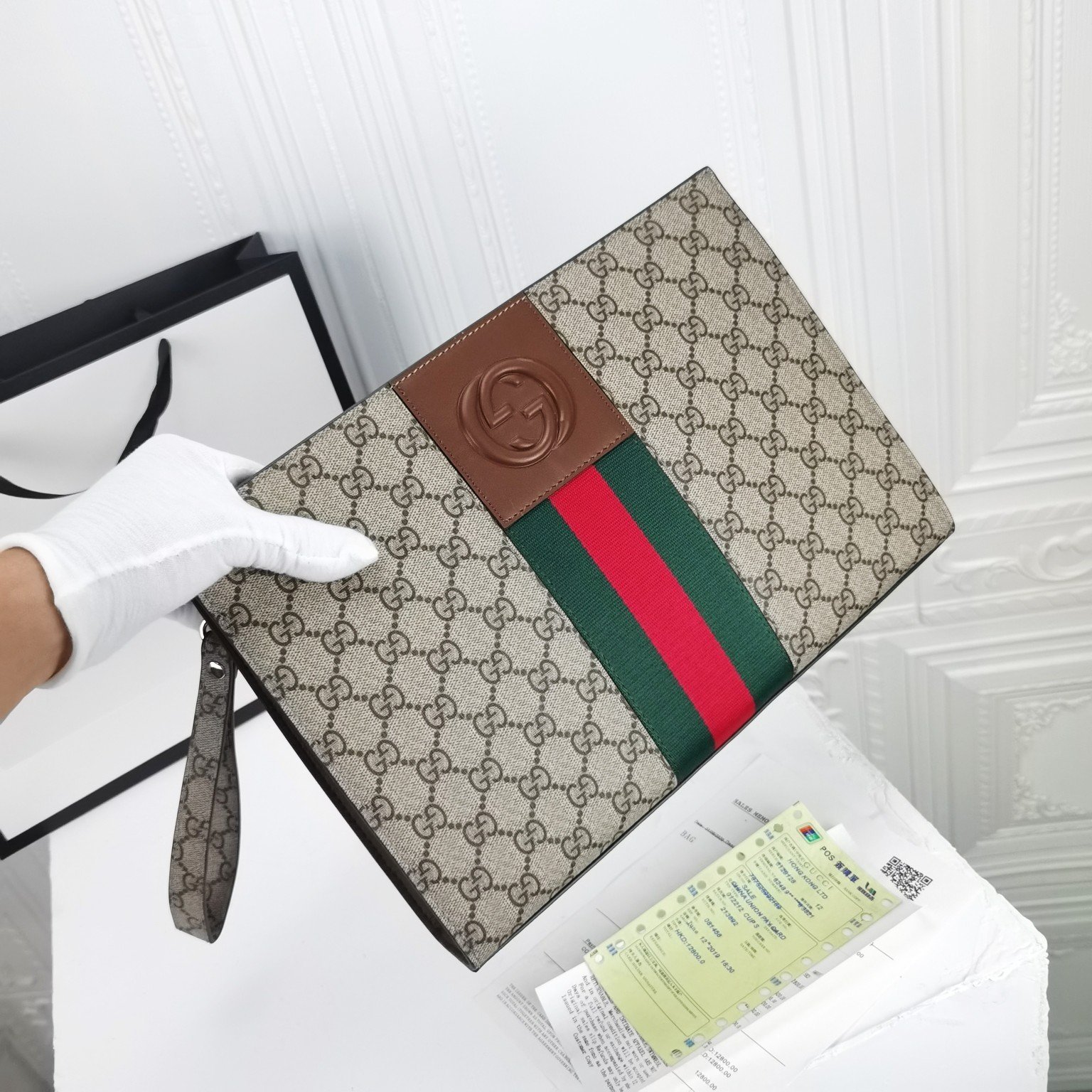 Gucci（グッチ）クラッチバッグ 31.5x24x6cm-BRAND OFF
