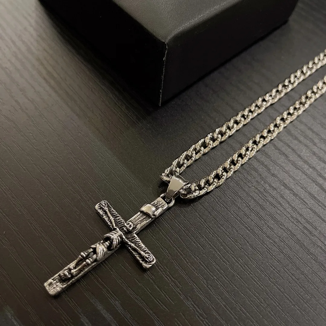 【CHROME HEARTS】ネックレス、新しいネックレス万能シンプルファッションオーナメント-BRAND OFF