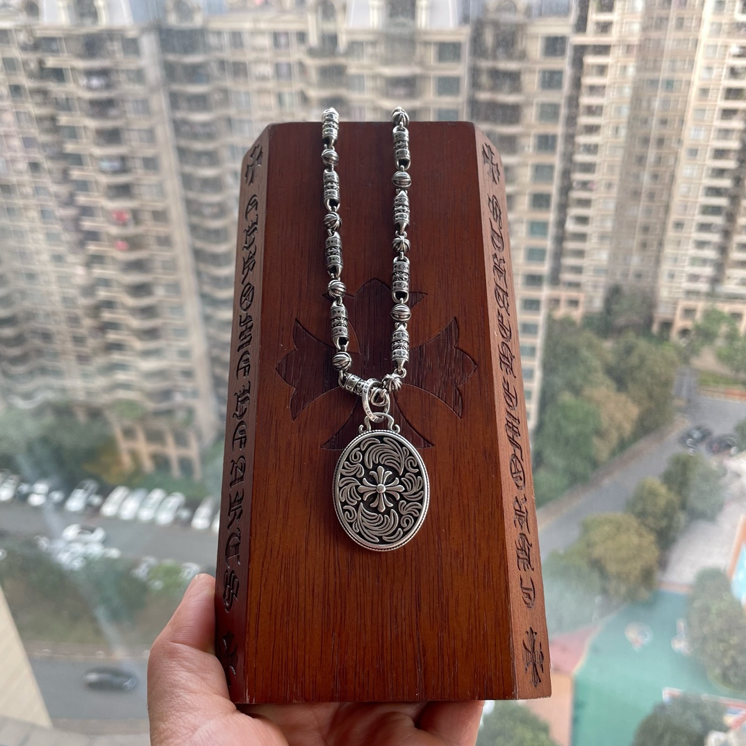 【CHROME HEARTS】ネックレス、新しいネックレス万能シンプルファッションオーナメント-BRAND OFF