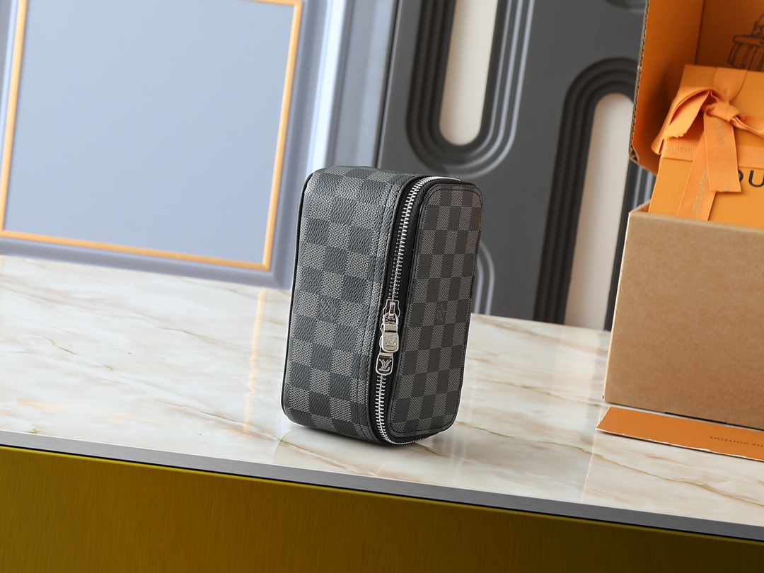 LOUIS VUITTON ルイヴィトン M43688 収納ボックス 化粧ポーチ-BRAND OFF