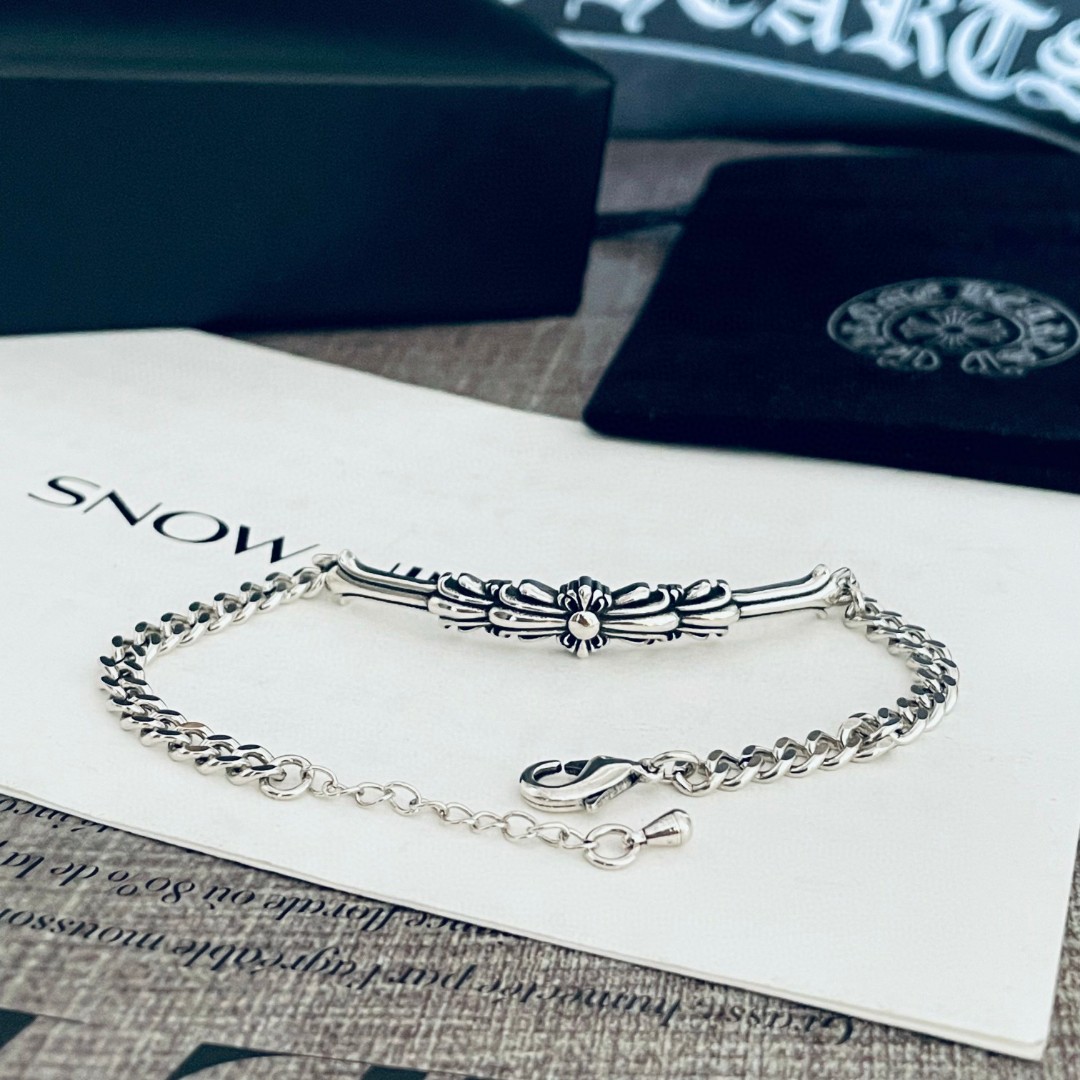 【CHROME HEARTS】ブレスレット、ファッションシンプルなスタイル-BRAND OFF