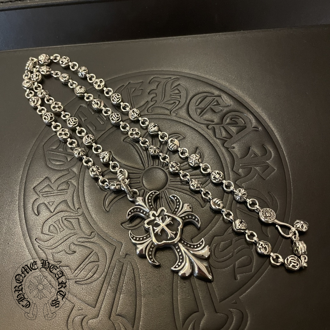 【Chrome Hearts】ネックレス、新しいネックレス万能シンプルファッションオーナメント-BRAND OFF
