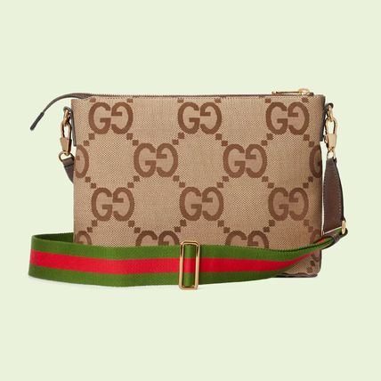 GUCCI ★ジャンボGG メッセンジャーバッグ-BRAND OFF
