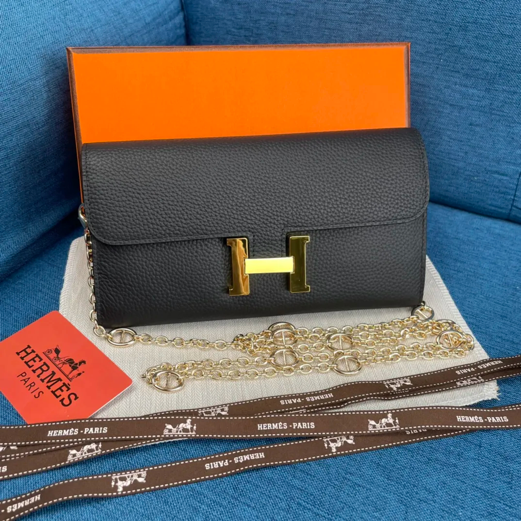 HERMÈS ショルダー & 長財布 11カラー 22X11CM-BRAND OFF