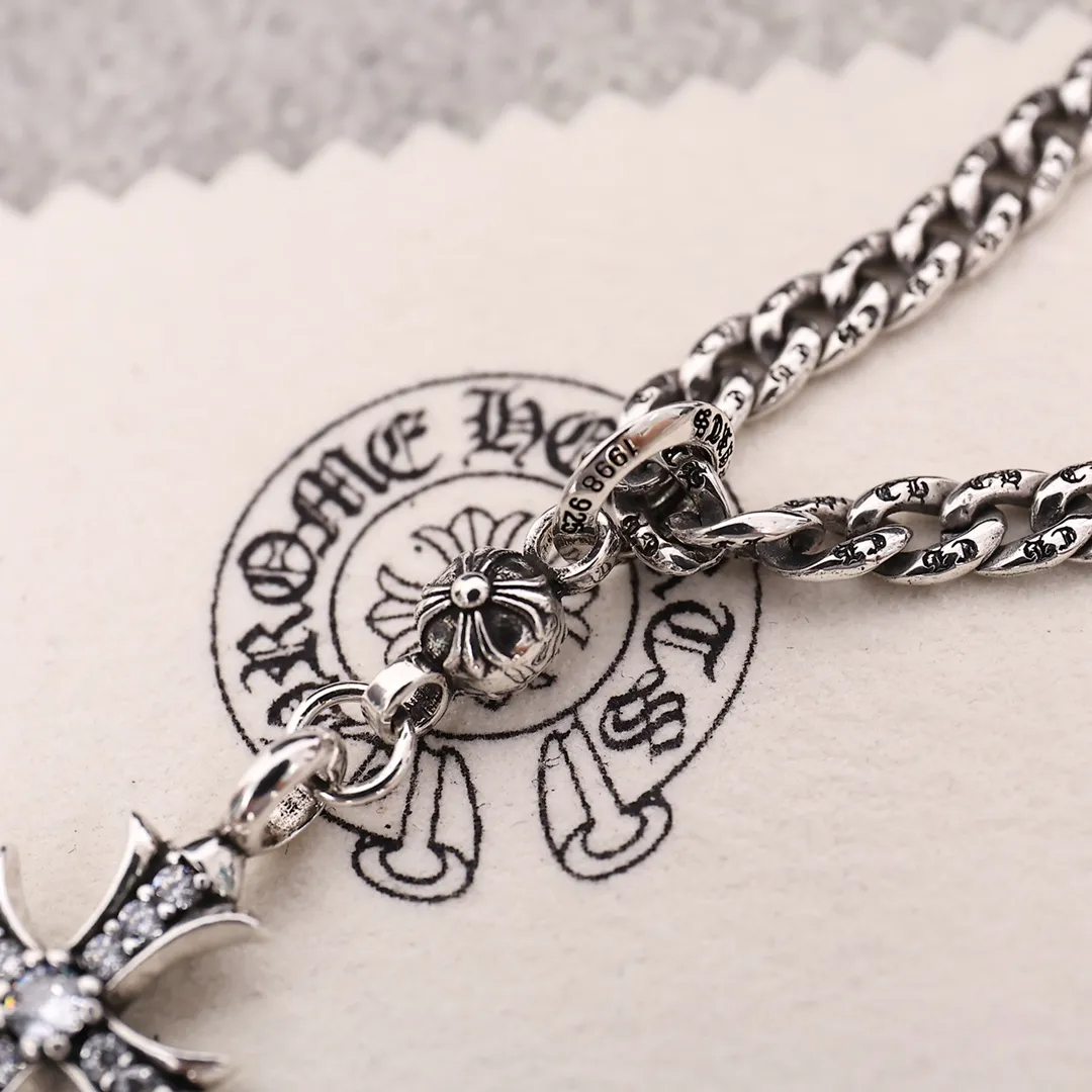 【CHROME HEARTS】ネックレス、新しいネックレス万能シンプルファッションオーナメント-BRAND OFF
