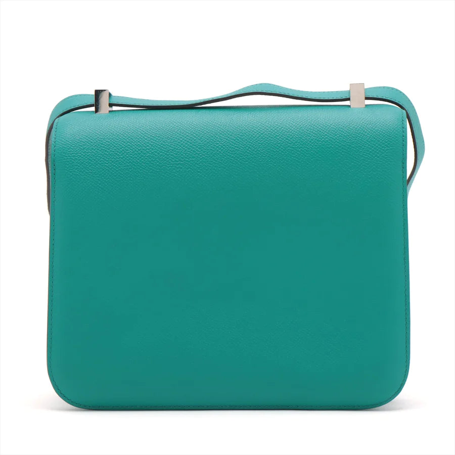 HERMES エルメス コンスタンス3 24 ヴェルソ ヴォーエプソン ミント シルバー金具-BRAND OFF