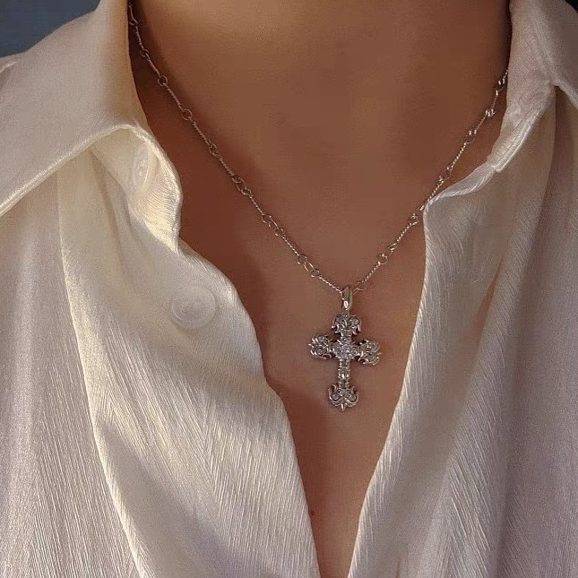 【CHROME HEARTS】ネックレス、新しいネックレス万能シンプルファッションオーナメント-BRAND OFF