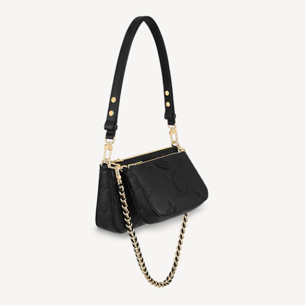 LOUIS VUITTON ルイヴィトン ミュルティ・ポシェット・アクセソワール モノグラム・アンプラント / ノワール M80399-BRAND OFF