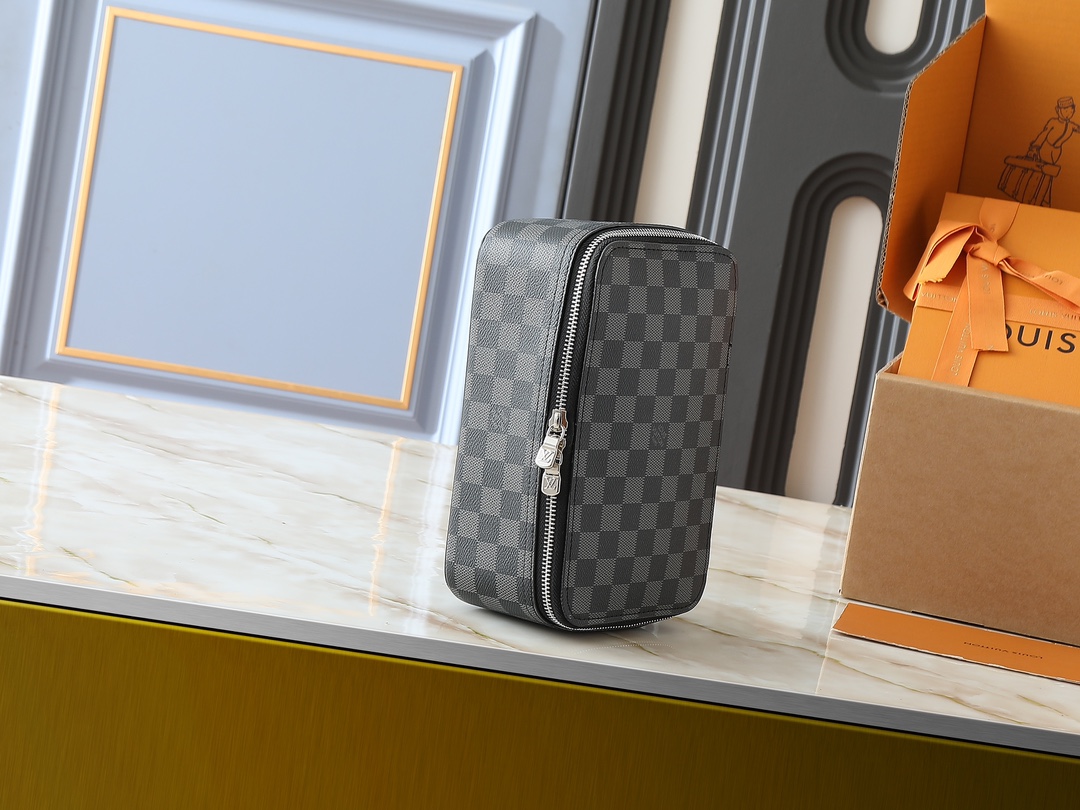 LOUIS VUITTON ルイヴィトン M43689 収納ボックス 化粧ポーチ-BRAND OFF