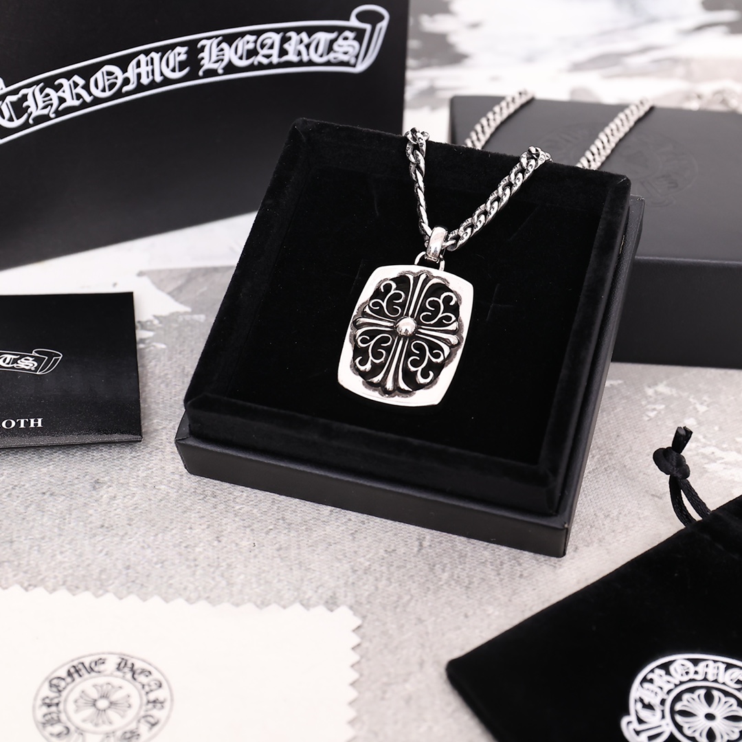 【CHROME HEARTS】ネックレス、新しいネックレス万能シンプルファッションオーナメント-BRAND OFF