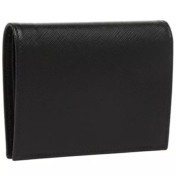 プラダ 二つ折り財布 サフィアーノ ミニ財布 レディース PRADA 1MV204 QWA 2DKY SAFFIANO METAL ORO-BRAND OFF