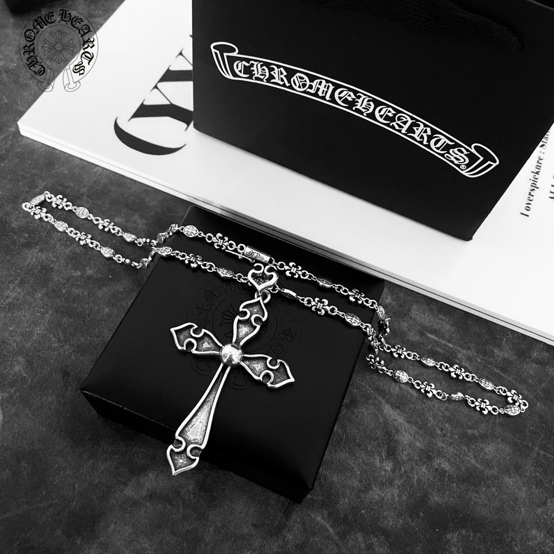 【CHROME HEARTS 】ネックレス、新しいネックレス万能シンプルファッションオーナメント-BRAND OFF