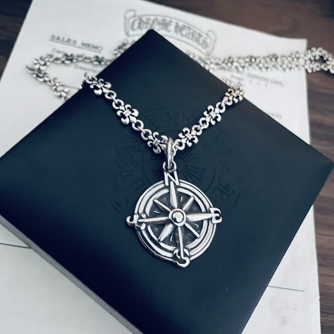 【CHROME HEARTS】ネックレス、新しいネックレス万能シンプルファッションオーナメント-BRAND OFF