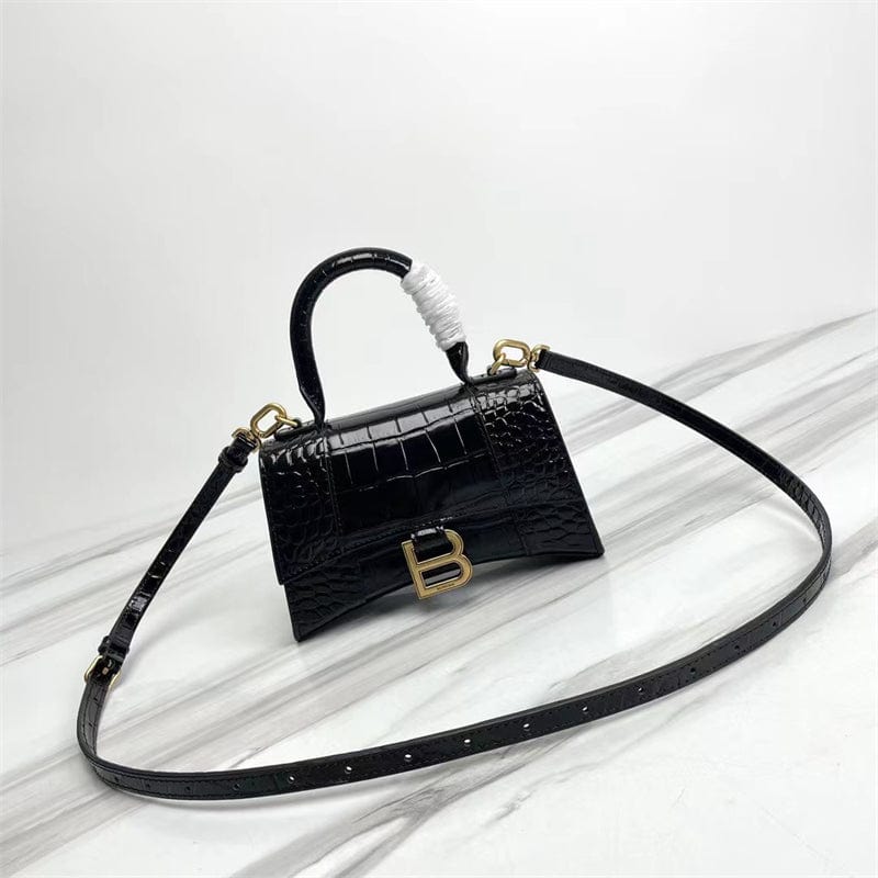 Balenciaga HOURGLASS XS チェーンハンドバッグ2色-BRAND OFF