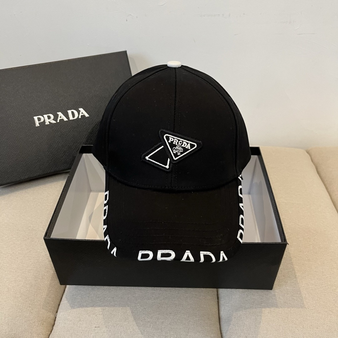 【PRADA公式旗艦店】プラダ キャップ/帽子-BRAND OFF