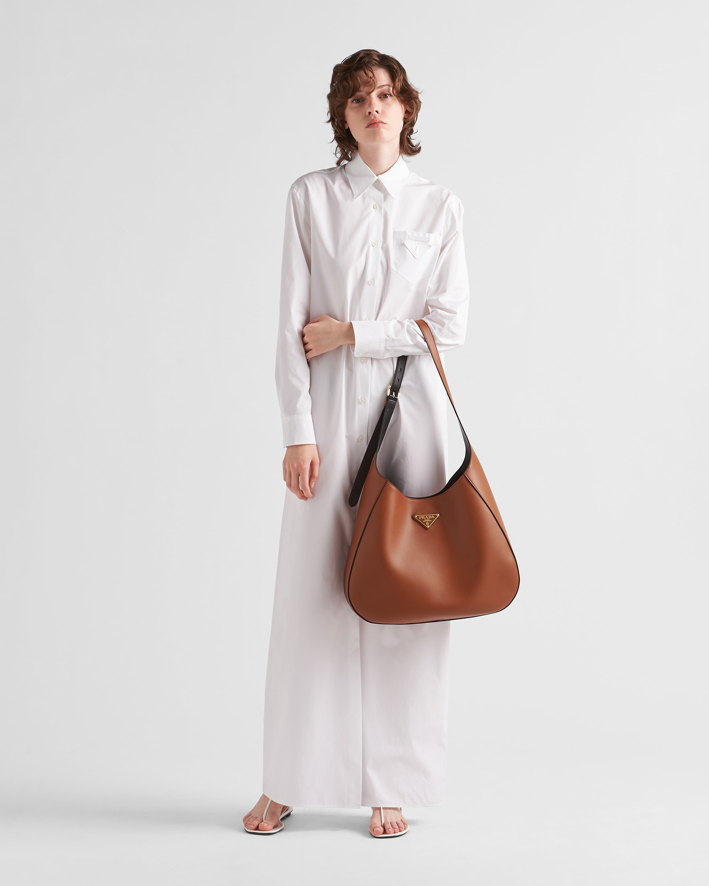 レザー ショルダーバッグ-BRAND OFF