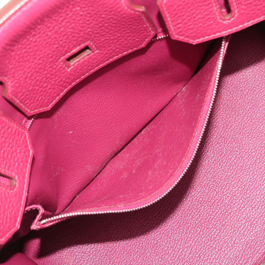 HERMES エルメス バーキン30 トゴ ルビー シルバー金具-BRAND OFF