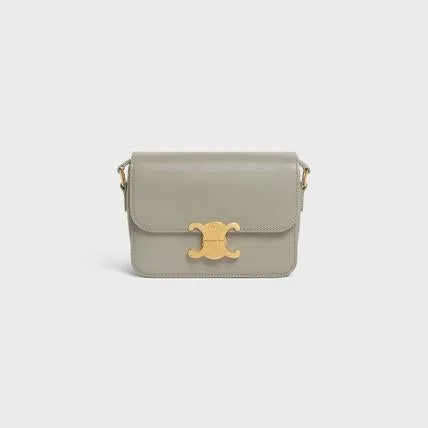 CELINE★トリオンフ クロスボディバッグ ティーン シャイニー-BRAND OFF
