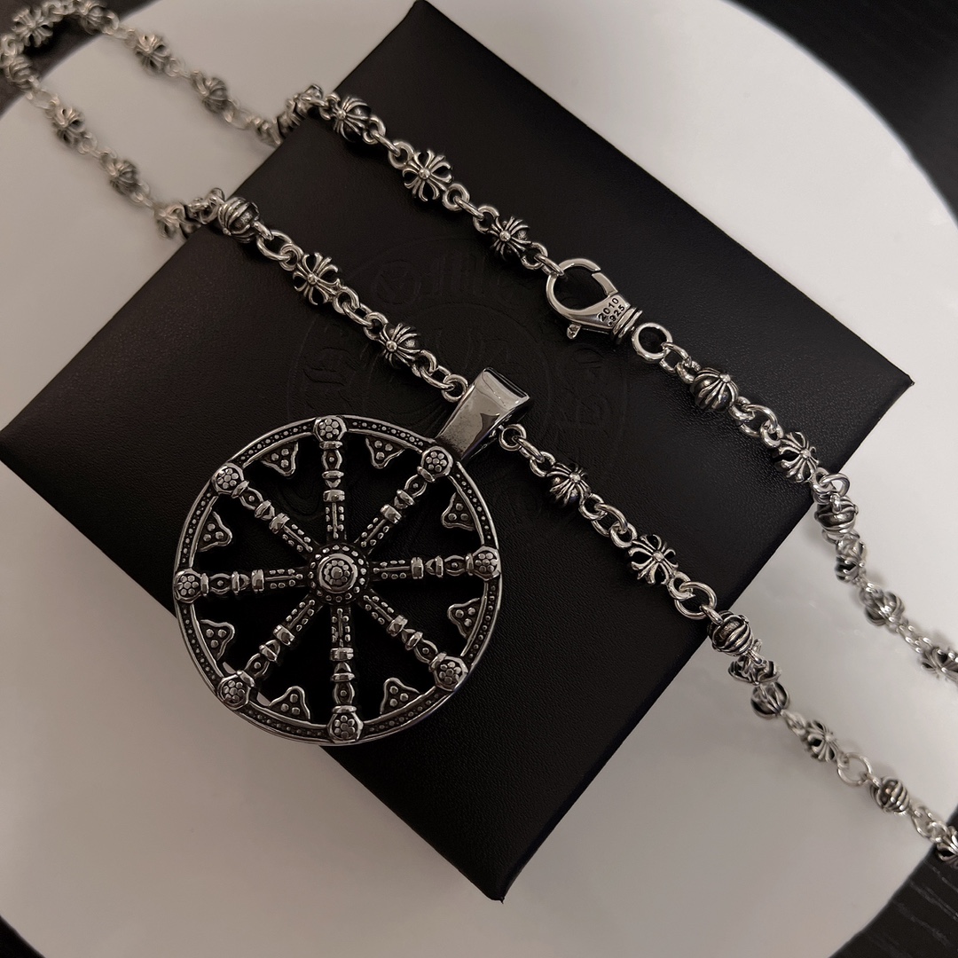 【CHROME HEARTS】ネックレス、新しいネックレス万能シンプルファッションオーナメント-BRAND OFF