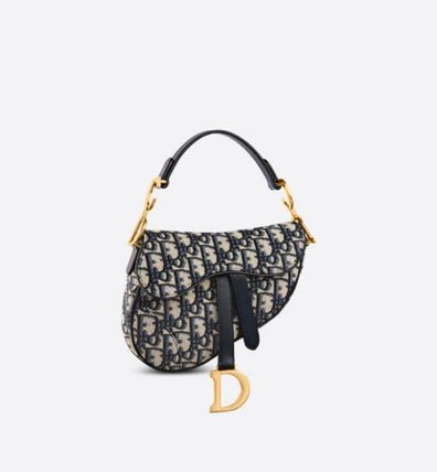 DIOR SADDLE ミニバッグ カーフスキン オブリーク-BRAND OFF