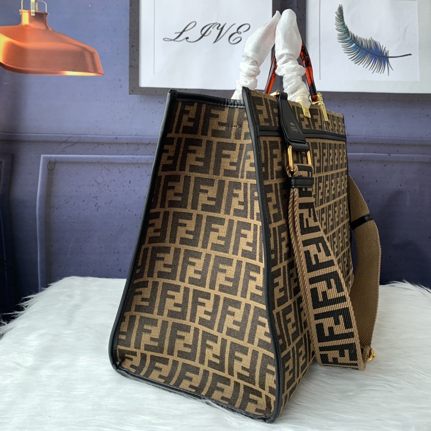 FENDI（フェンディ） ハンドバッグ 40.5X21.5X35CM-BRAND OFF