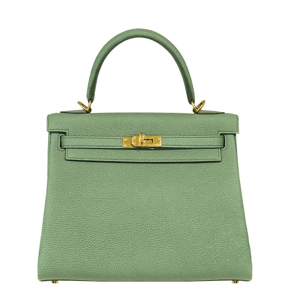 【HERMES】エルメス ケリー 25cm トゴ ゴールド金具-BRAND OFF