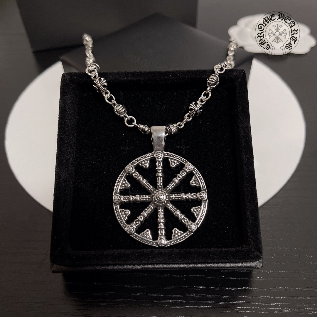 【CHROME HEARTS】ネックレス、新しいネックレス万能シンプルファッションオーナメント-BRAND OFF