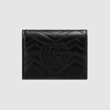 Gucci グッチ/ GGマーモントキルテイング ミニ財布/ 二つ折り-BRAND OFF