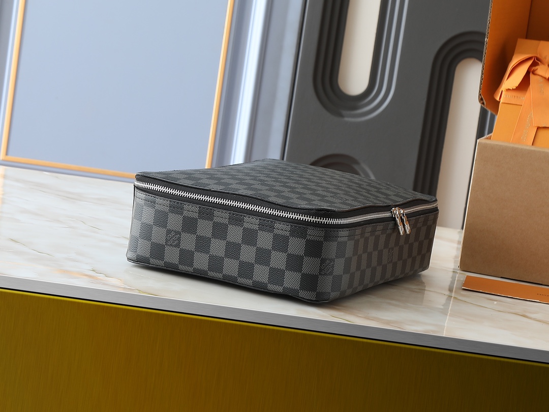 LOUIS VUITTON ルイヴィトン M43690 収納ボックス 化粧ポーチ-BRAND OFF