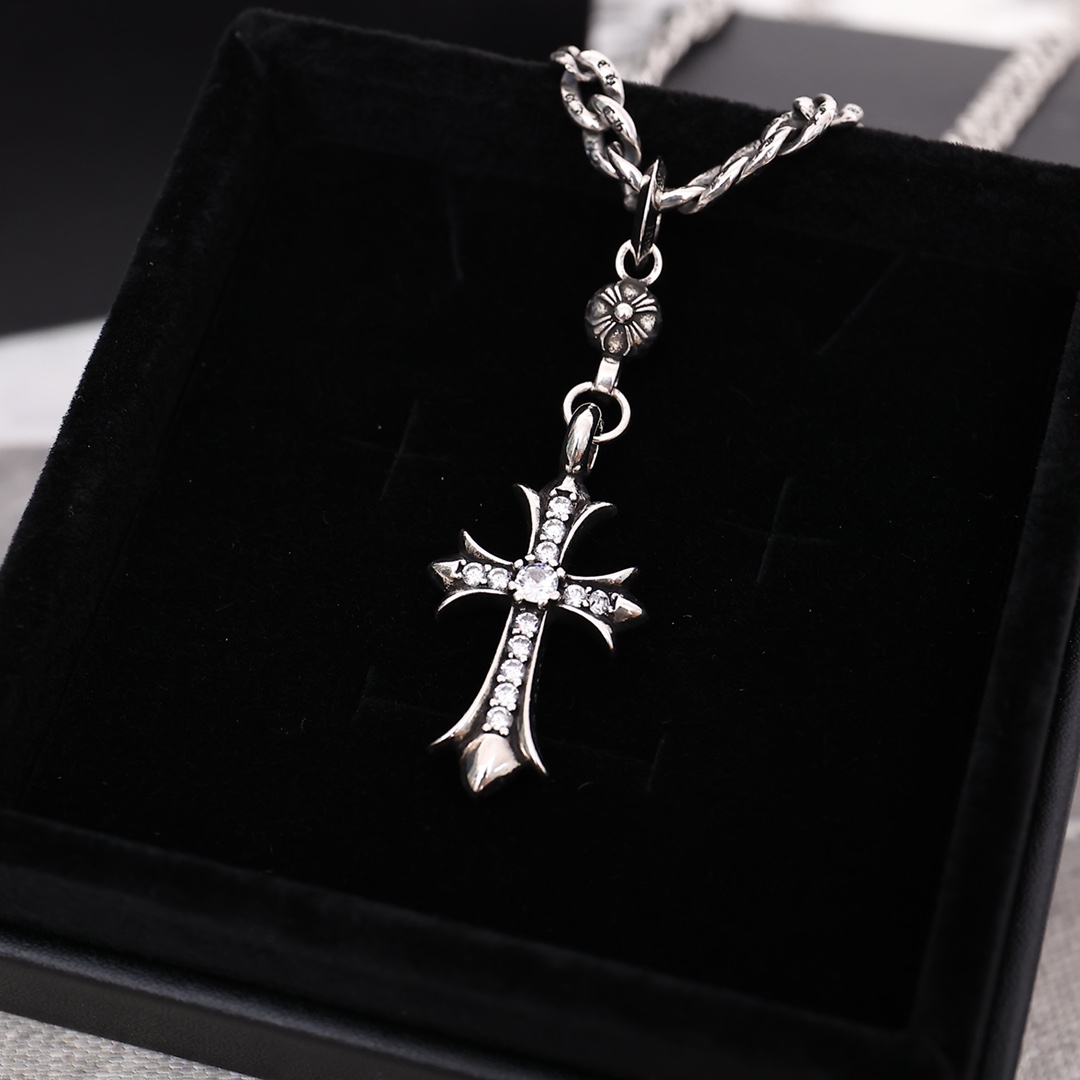 【CHROME HEARTS】ネックレス、新しいネックレス万能シンプルファッションオーナメント-BRAND OFF