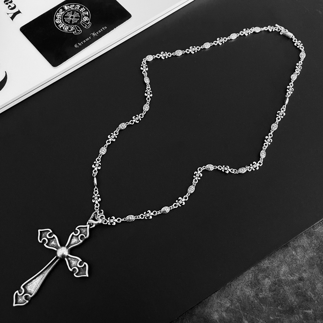 【CHROME HEARTS 】ネックレス、新しいネックレス万能シンプルファッションオーナメント-BRAND OFF