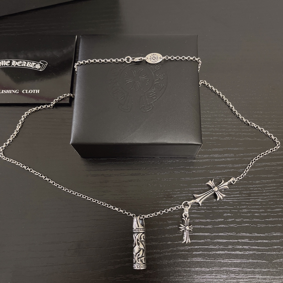 【CHROME HEARTS】ネックレス、新しいネックレス万能シンプルファッションオーナメント-BRAND OFF