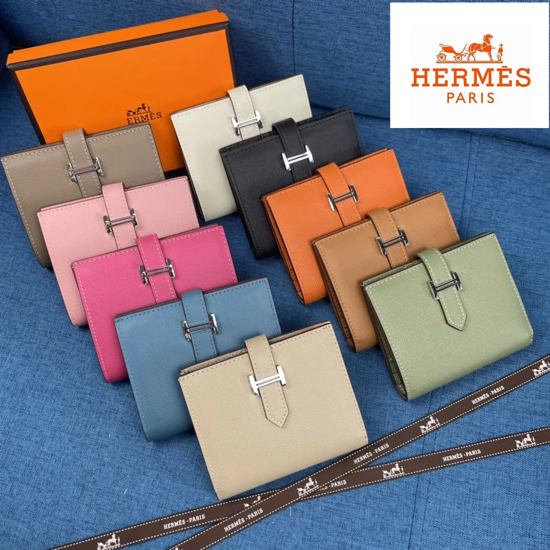 HERMÈS 財布 10カラー 10X12CM-BRAND OFF