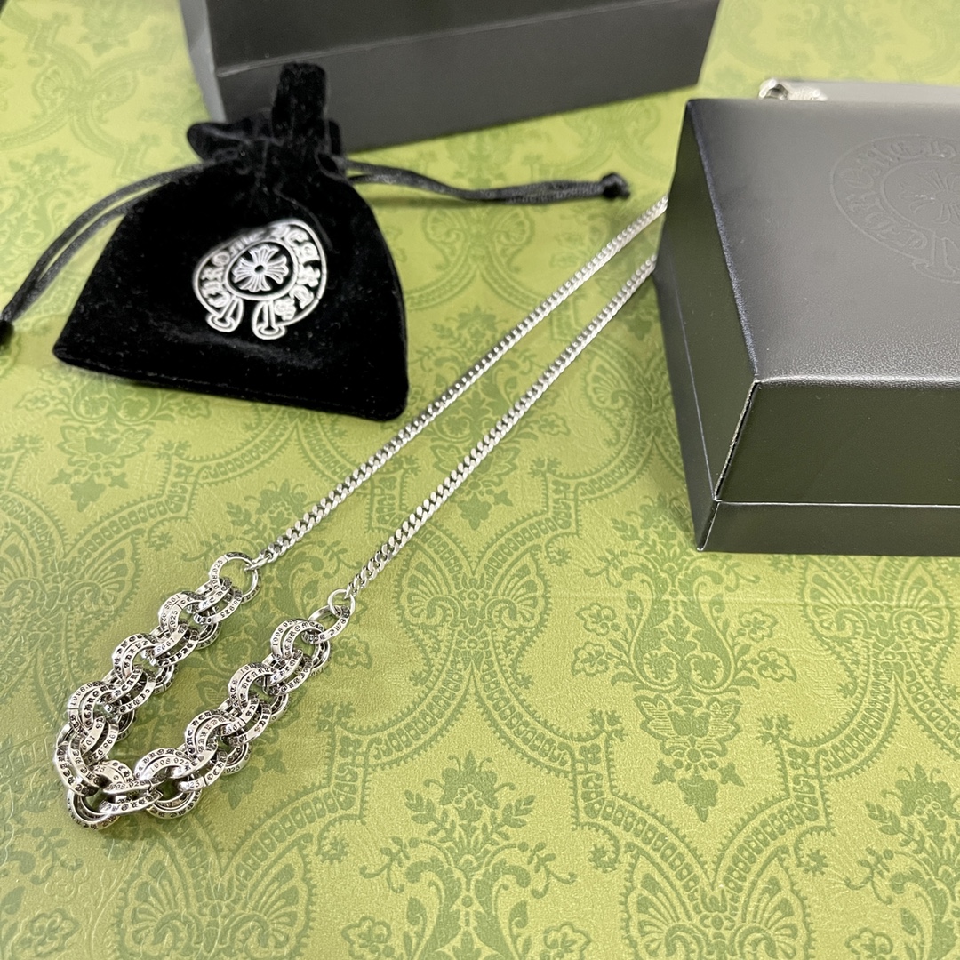 【CHROME HEARTS】ネックレス、新しいネックレス万能シンプルファッションオーナメント-BRAND OFF