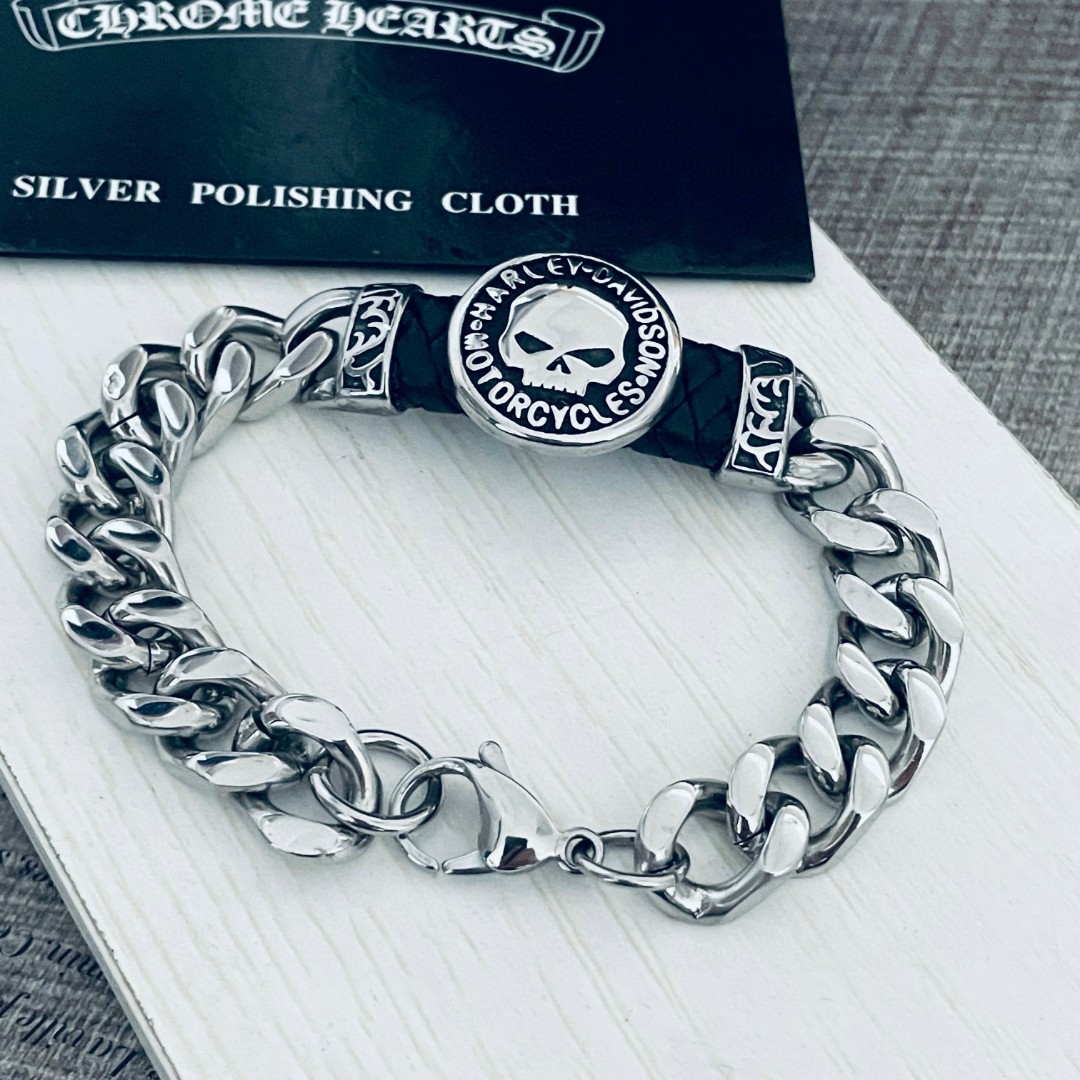 【Chrome Hearts】ブレスレット ファッションオールマッチ-BRAND OFF