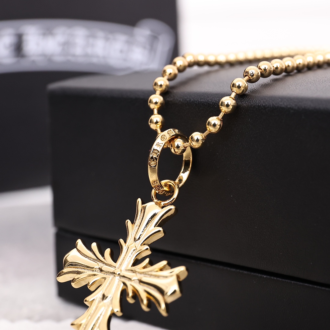 【CHROME HEARTS】ネックレス、新しいネックレス万能シンプルファッションオーナメント-BRAND OFF