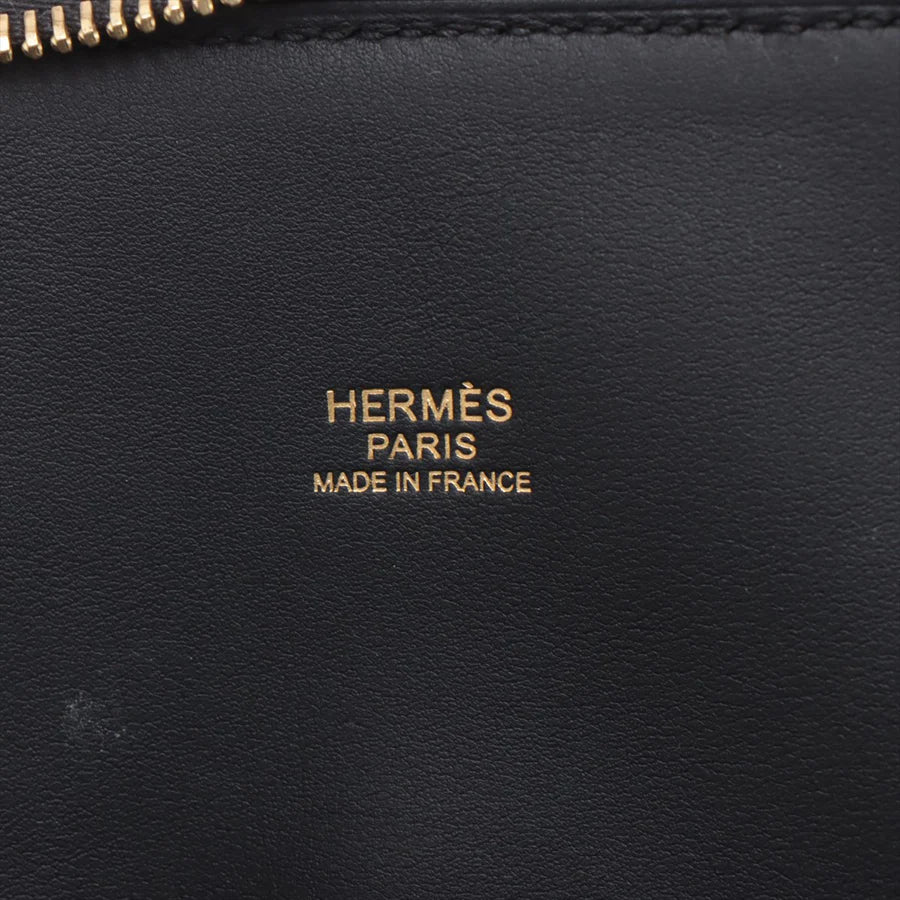 HERMES エルメス ボリード31 トリヨンクレマンス ブラック ゴールド金具-BRAND OFF