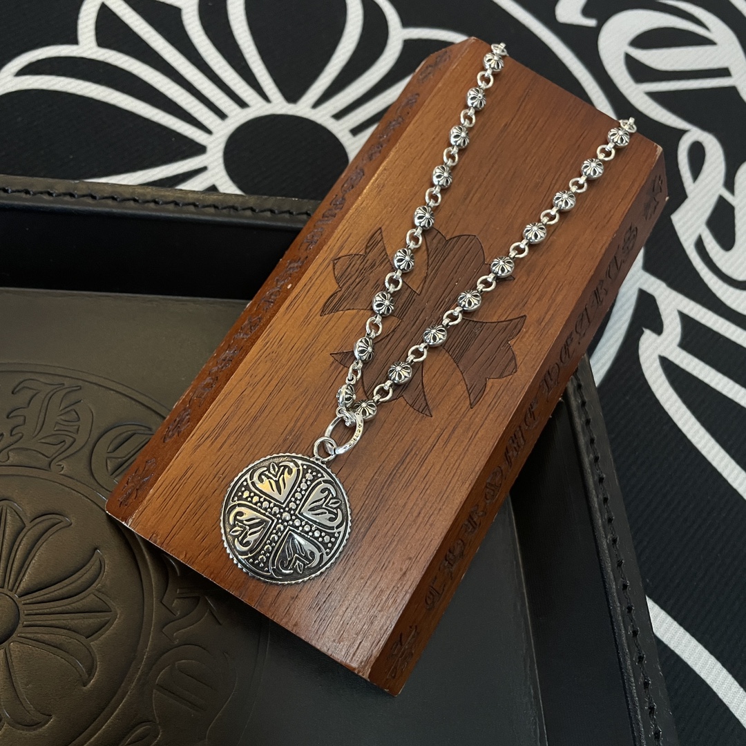 【CHROME HEARTS】ネックレス、新しいネックレス万能シンプルファッションオーナメント-BRAND OFF