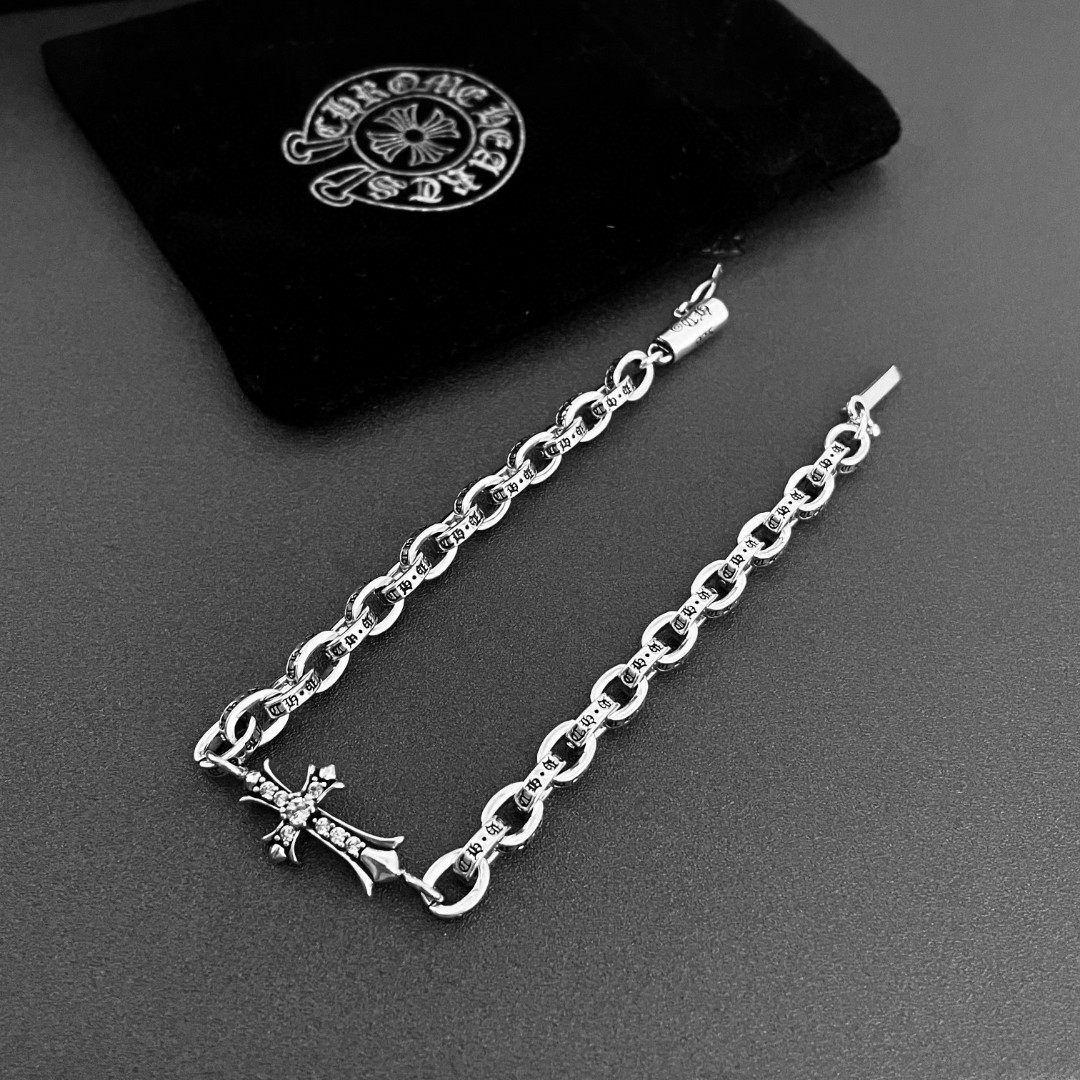 【CHROME HEARTS】ブレスレット、ファッションシンプルなスタイル-BRAND OFF