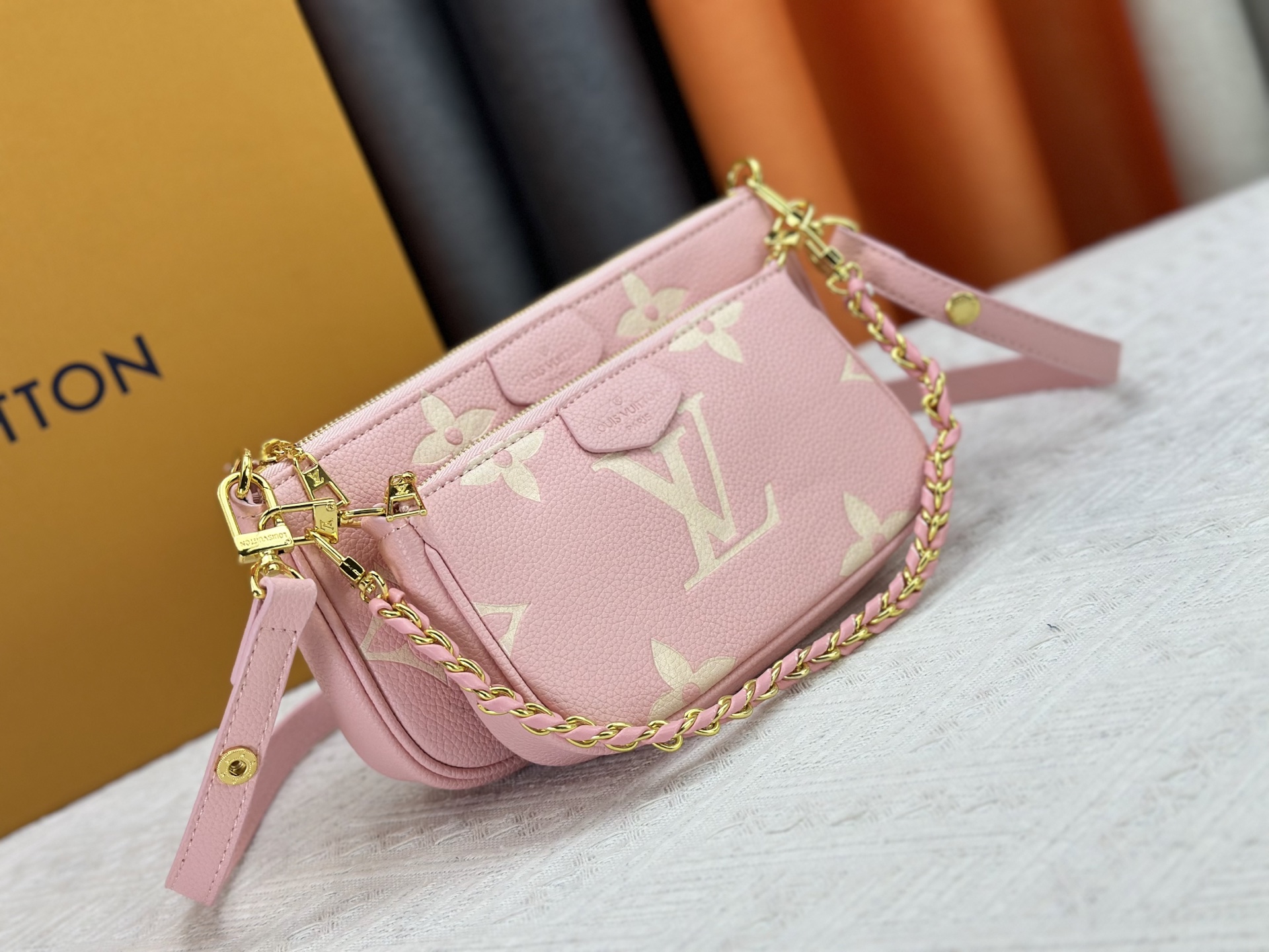 LOUIS VUITTON ルイヴィトン スリーピースのショルダーバッグ-BRAND OFF