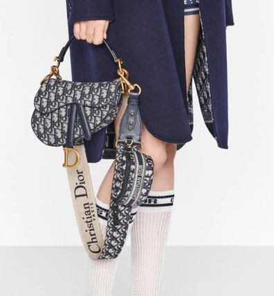 DIOR SADDLE ミニバッグ カーフスキン オブリーク-BRAND OFF