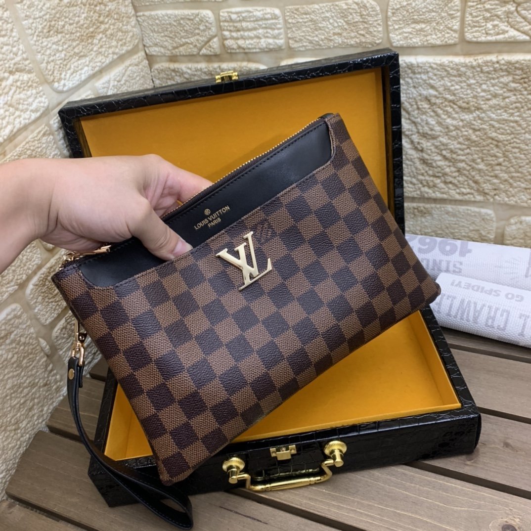 LOUIS VUITTON（ルイヴィトン）クラッチバッグ 28X19X3cm-BRAND OFF