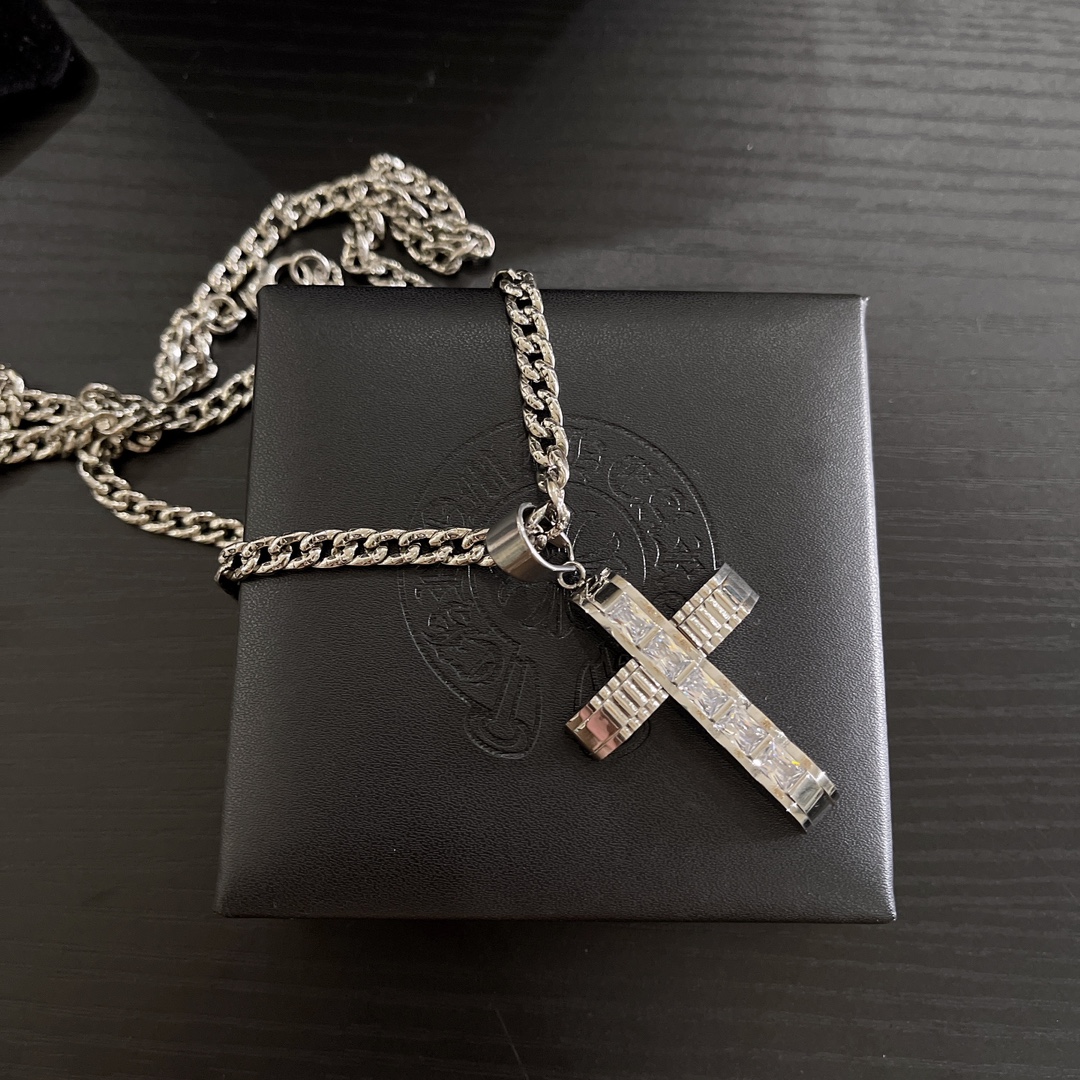 【CHROME HEARTS】ネックレス、新しいネックレス万能シンプルファッションオーナメント-BRAND OFF