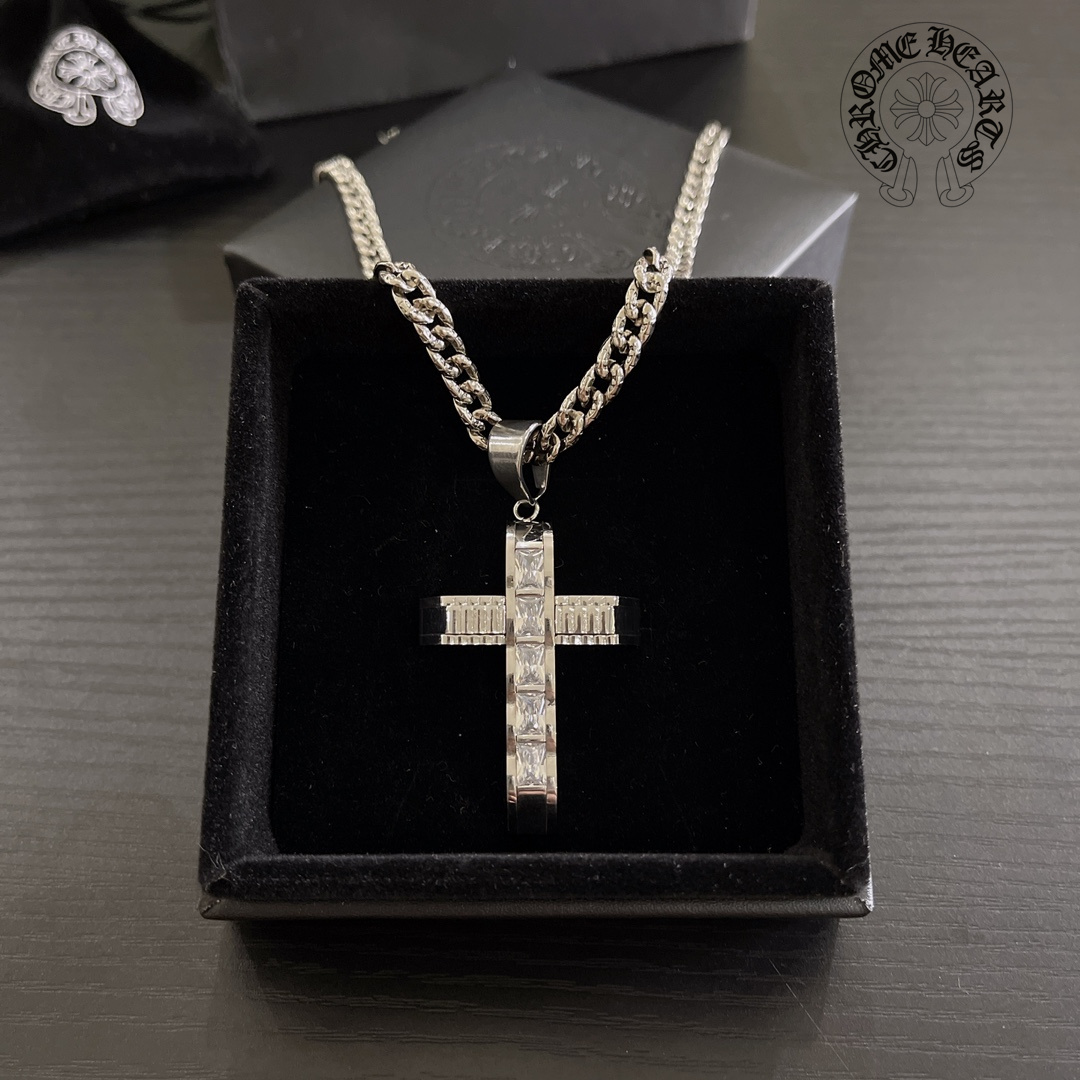 【CHROME HEARTS】ネックレス、新しいネックレス万能シンプルファッションオーナメント-BRAND OFF