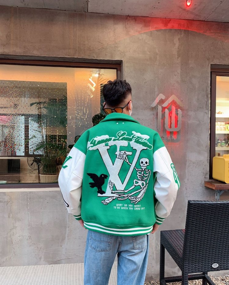 【Louis Vuitton公式旗艦店】ルイヴィトン野球のユニフォーム ジャケット-BRAND OFF