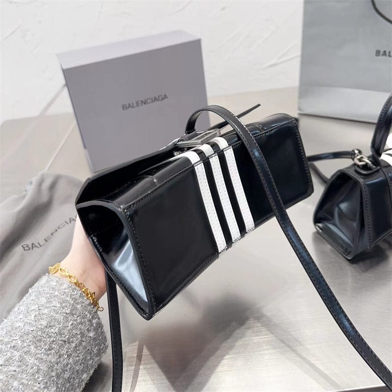BALENCIAGA×ADIDAS HOURGLASSコラボスモール ハンドバッグ-BRAND OFF
